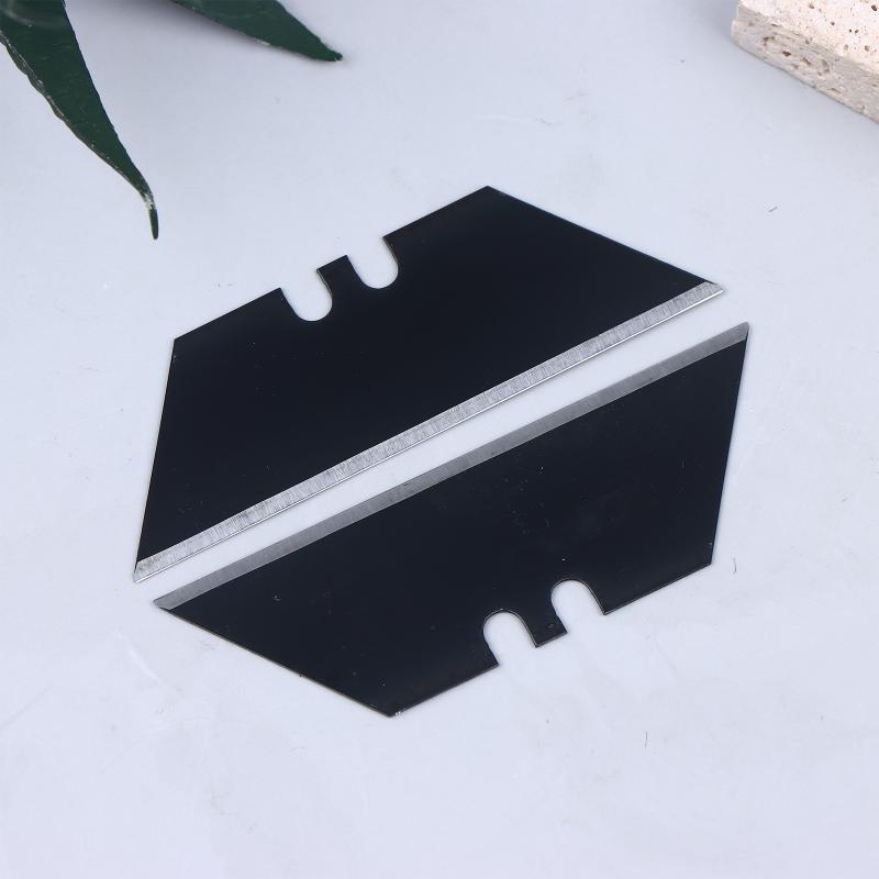 Art Craft Knife - ใบมีดอะไหล่แบบ T จำนวน 10/30 ชิ้น วัสดุเหล็ก