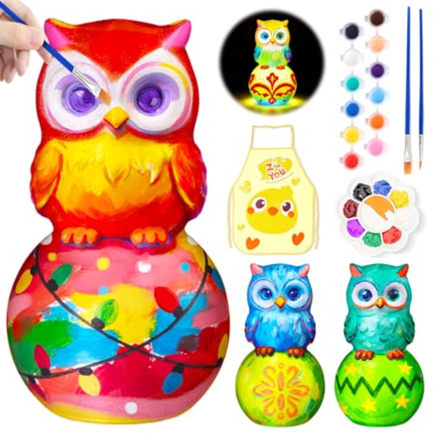 Art Craft Toys - ชุดอุปกรณ์ทำโคมไฟของคุณเอง, งานศิลปะและงานฝีมือสำหรับเด็กอายุ 8-12 ปี, ของเล่น DIY
