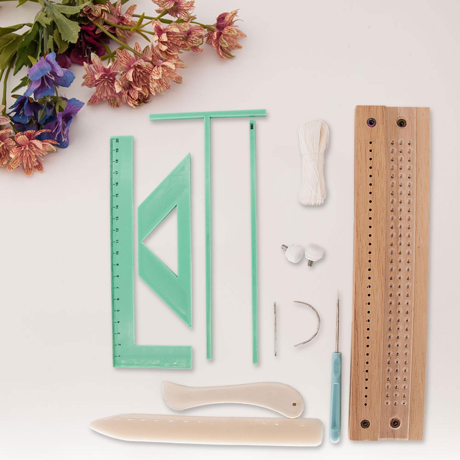 Bookbinding Supply Kit - ชุดอุปกรณ์เข้าเล่มหนังสือสำหรับผู้เริ่มต้น อุปกรณ์เข้าเล่มหนังสือครบชุด ชุดเครื่องมือเจาะรู สำหรับงานทำหนังสือทำมือและสมุดภาพ