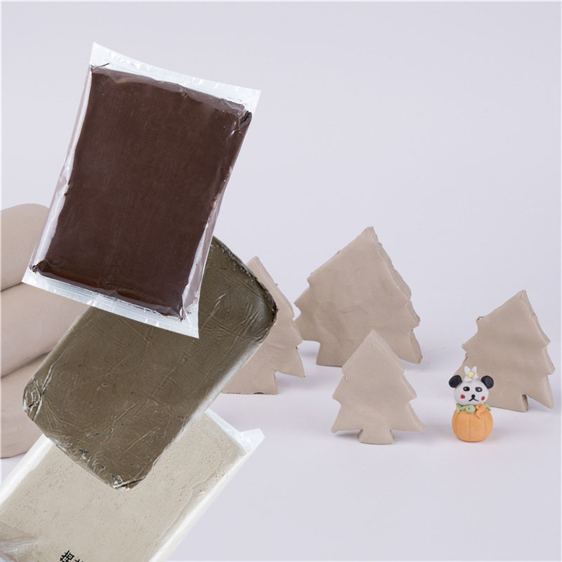 Air Dry Clay - ดินน้ำมันแห้ง 500 กรัม สำหรับเด็ก ไม่ต้องอบ ดินปั้น