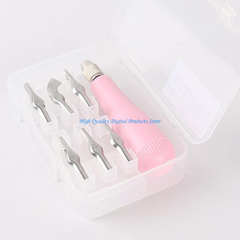 Linocut Carving Tool - U2JE Linocutเครื่องตัดชุดสารพันหัวตัดหัตถกรรมเสื่อน้ำมันเครื่องตัดยางบล็อกแสตมป์แกะสลักบล็อกการพิมพ์หัตถกรรม