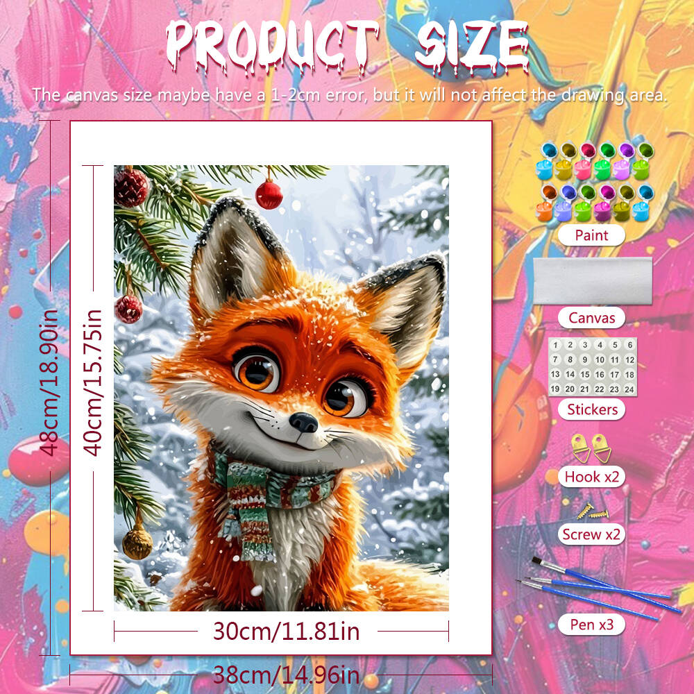 ชุดภาพวาดสีน้ำมันดิจิตอล DIY แ - Art Craft Winter บทวิจารณ์และราคา