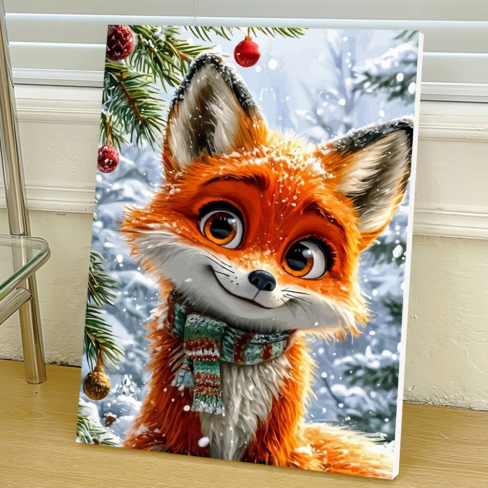 ชุดภาพวาดสีน้ำมันดิจิตอล DIY แ - Art Craft Winter บทวิจารณ์และราคา