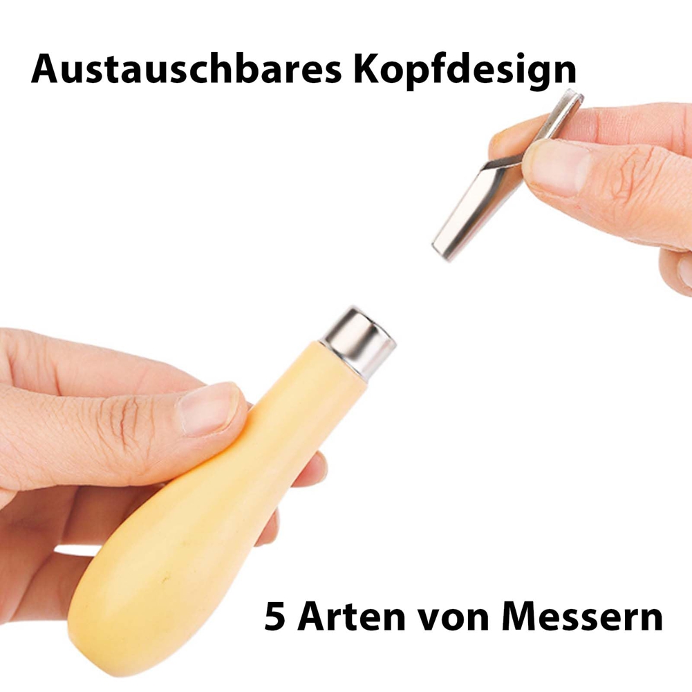 แฮปปี้ทู.1 ชุดเครื่องมือไลโนคั - Linocut Carving Tool บทวิจารณ์และราคา