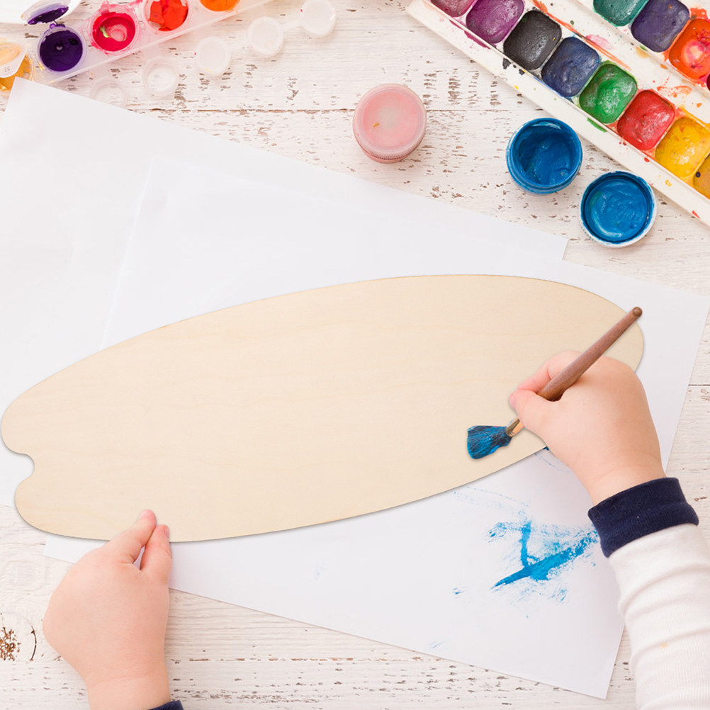 แผ่นไม้ตกแต่งรูปกระดานโต้คลื่น - Art And Craft For Nursery บทวิจารณ์และราคา