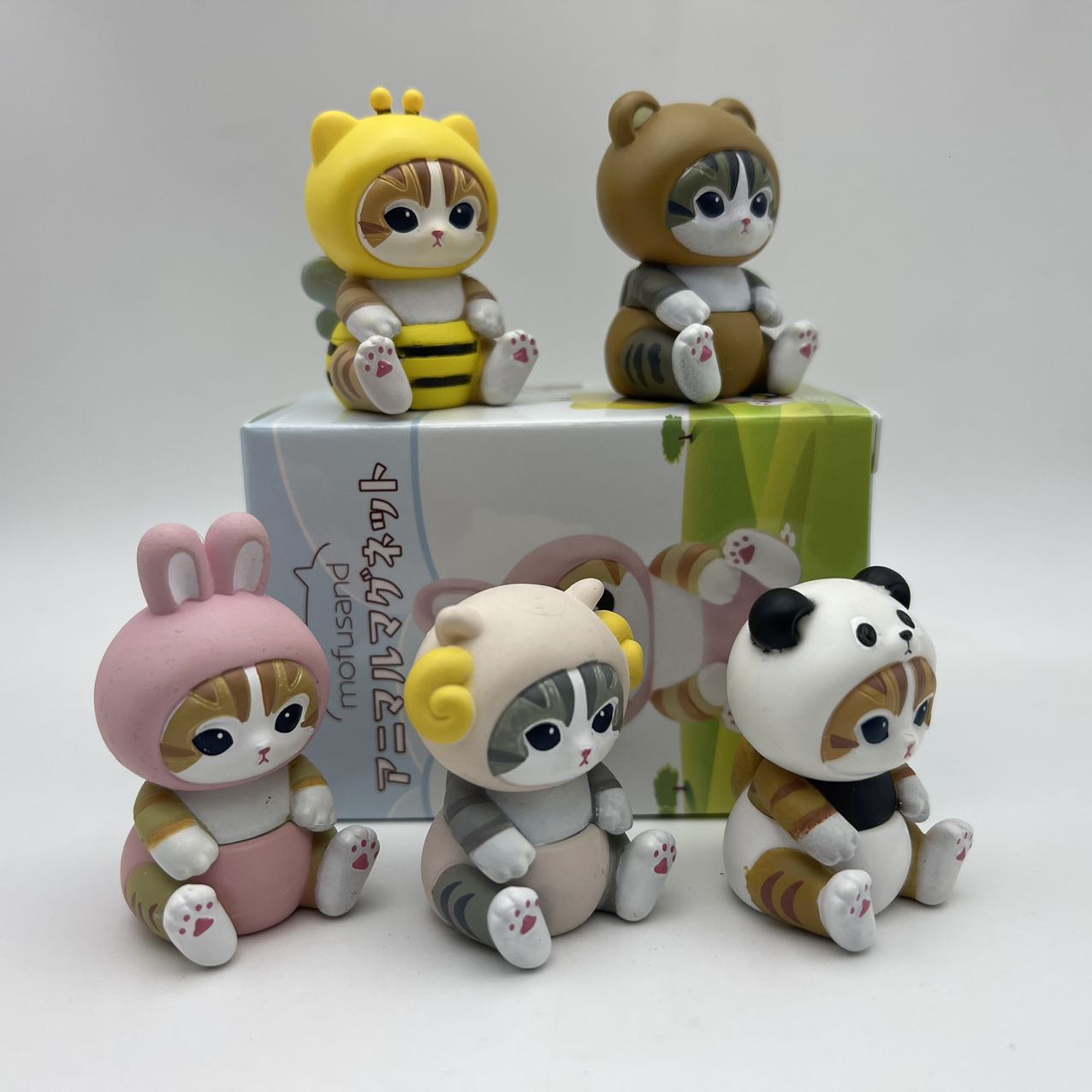 4 ซม.Mofusand Action Figure ชุ - Art Craft Toys บทวิจารณ์และราคา