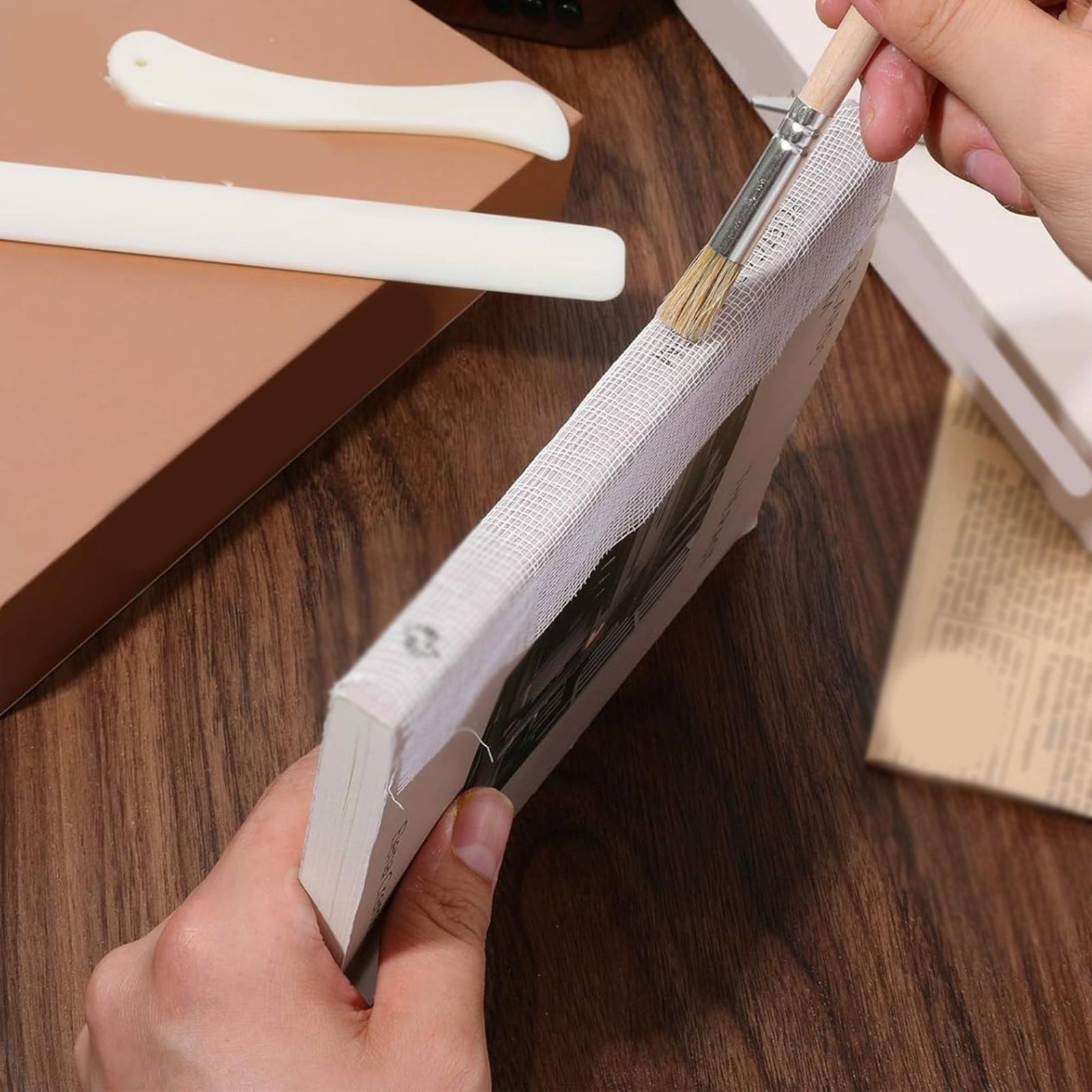 ชุดผ้าเย็บเล่มหนังสือ 4 ชิ้น แ - Bookbinding Supply Kit บทวิจารณ์และราคา
