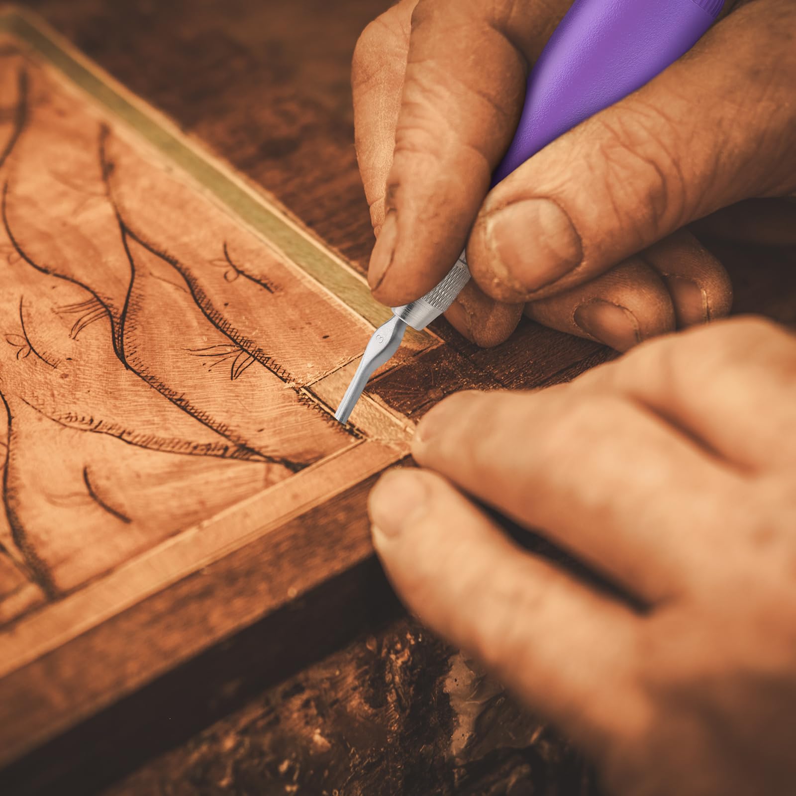 หัตถกรรมเครื่องตัดเสื่อน้ํามัน - Linocut Carving Tool บทวิจารณ์และราคา