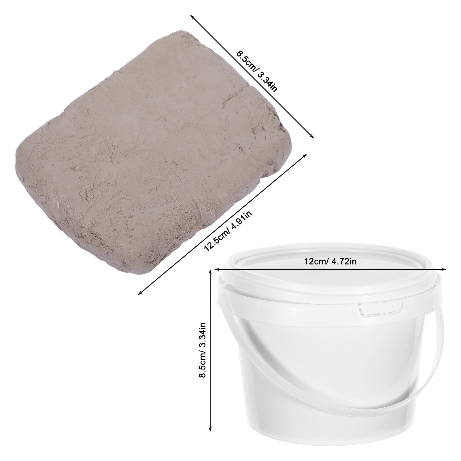 ชุดดินน้ำมันแห้งเอง 500 กรัม ด - Air Dry Clay บทวิจารณ์และราคา