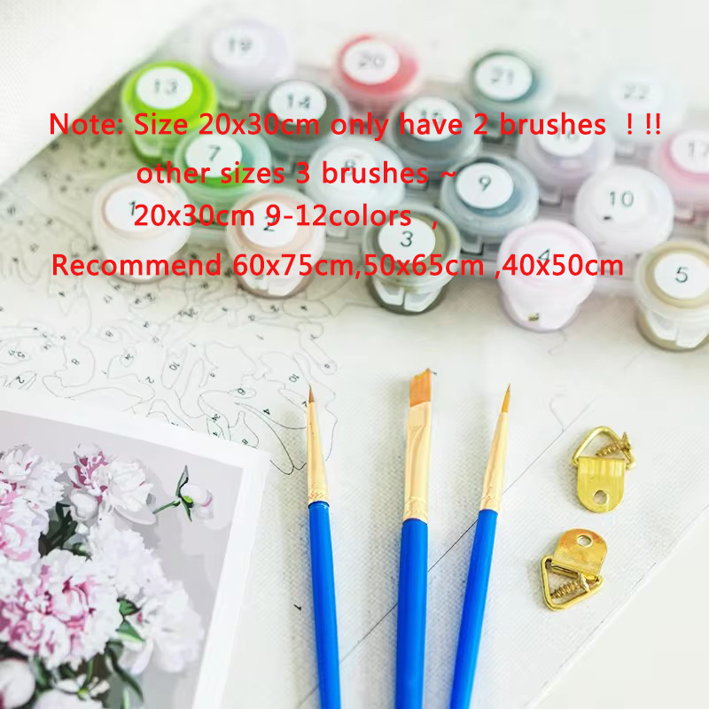GATYZTORY ชุดระบายสีตามตัวเลข  - Art Craft Village บทวิจารณ์และราคา