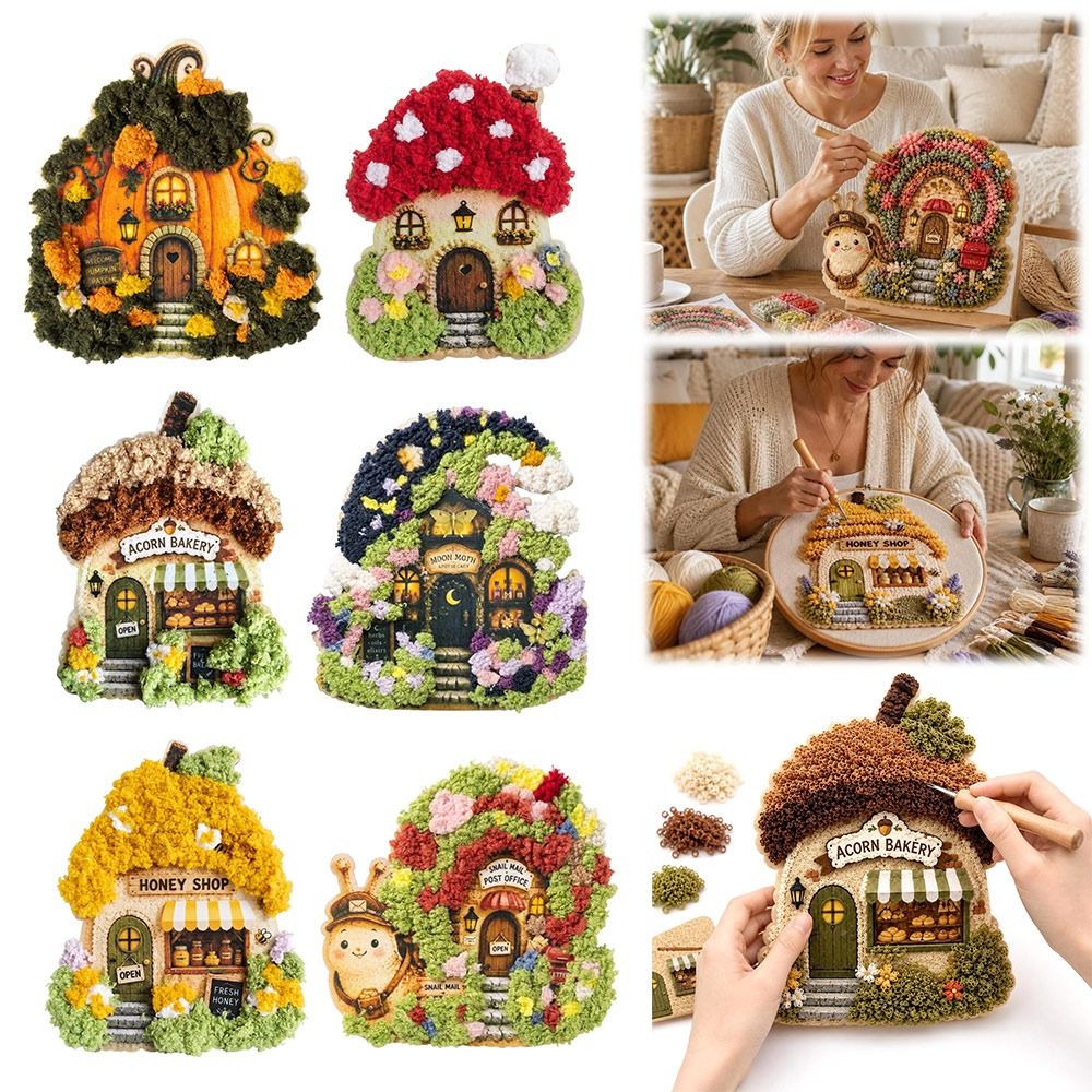 ชุดงานฝีมือปักผ้า 3 มิติ ธีมหม - Art Craft Village บทวิจารณ์และราคา