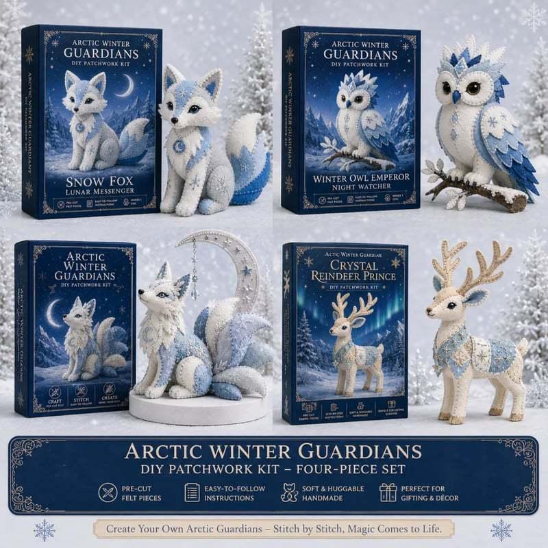 ชุดงานฝีมือ DIY ตุ๊กตาสัตว์ 3  - Art Craft Winter บทวิจารณ์และราคา