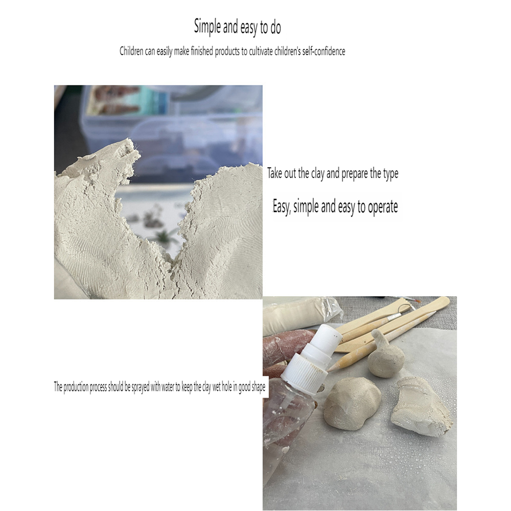 ดินปั้นแห้งเร็ว 500 กรัม ไม่ต้ - Air Dry Clay บทวิจารณ์และราคา