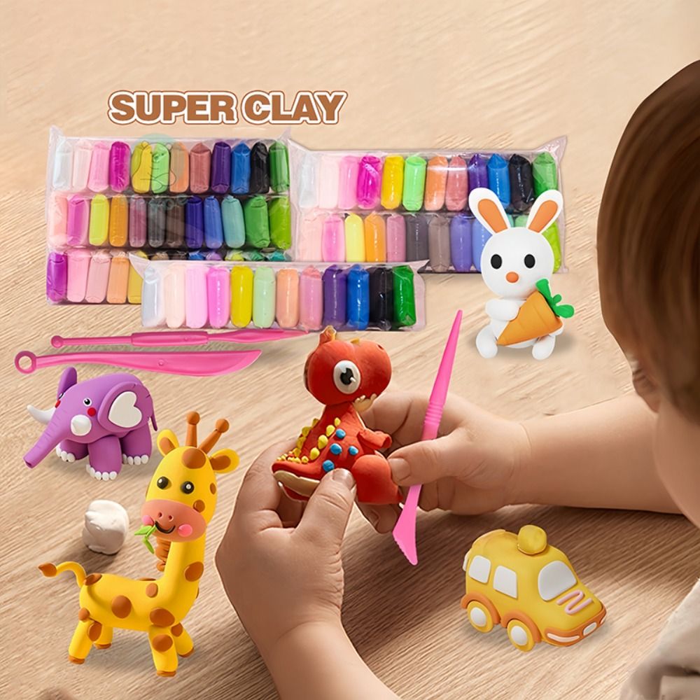 ดินน้ำมันพลาสติกน้ำหนักเบาพิเศ - Air Dry Clay บทวิจารณ์และราคา