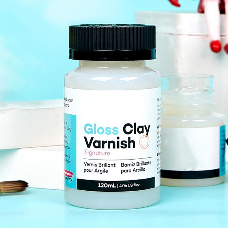 120ml เคลือบเงาอะคริลิค GLOSS  - Air Dry Clay บทวิจารณ์และราคา