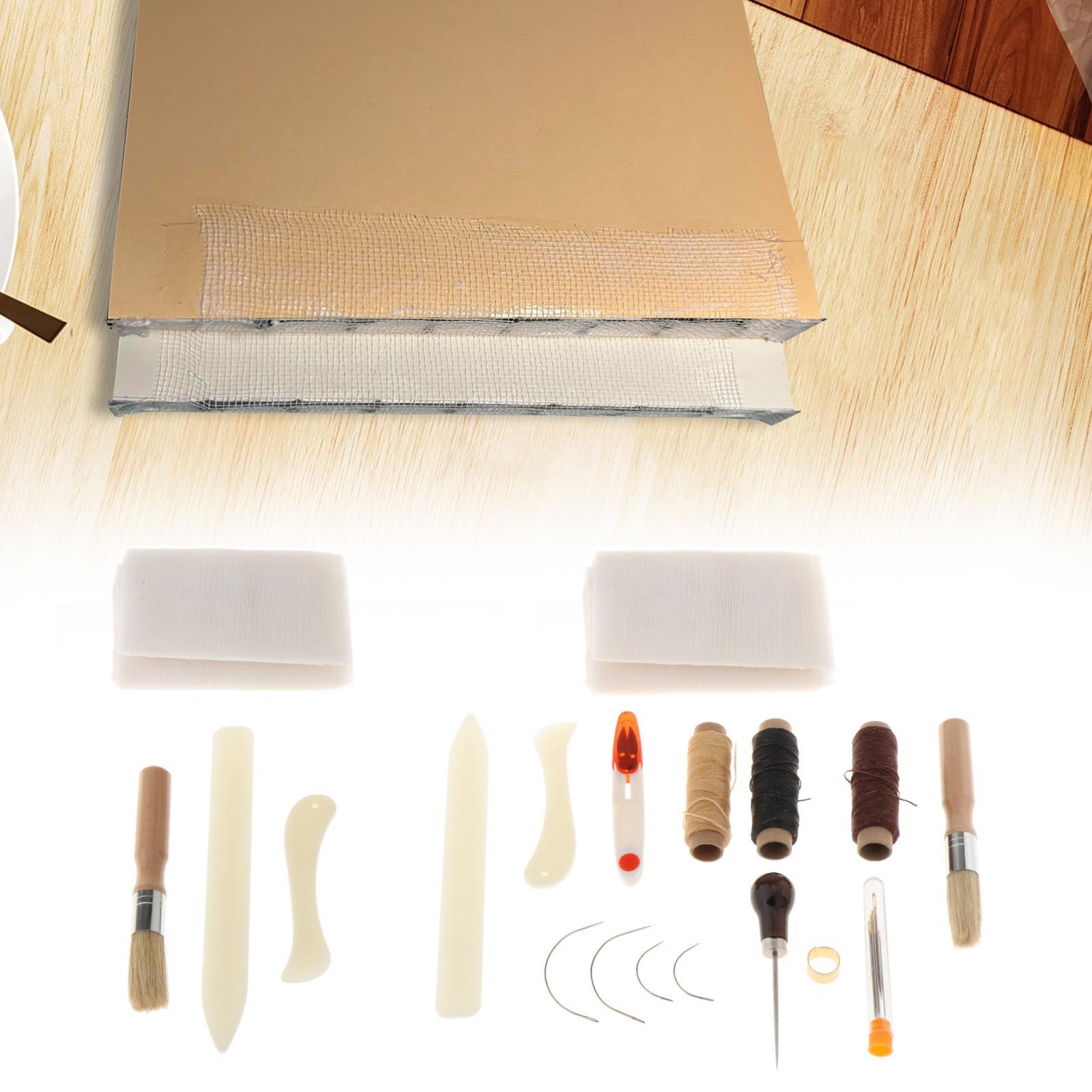 ชุดเครื่องมือเข้าเล่มหนังสือแบ - Bookbinding Supply Kit บทวิจารณ์และราคา