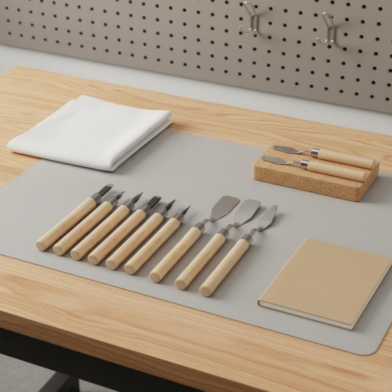 ชุดอุปกรณ์แกะสลักลินโนเลียม 9  - Linocut Carving Tool บทวิจารณ์และราคา