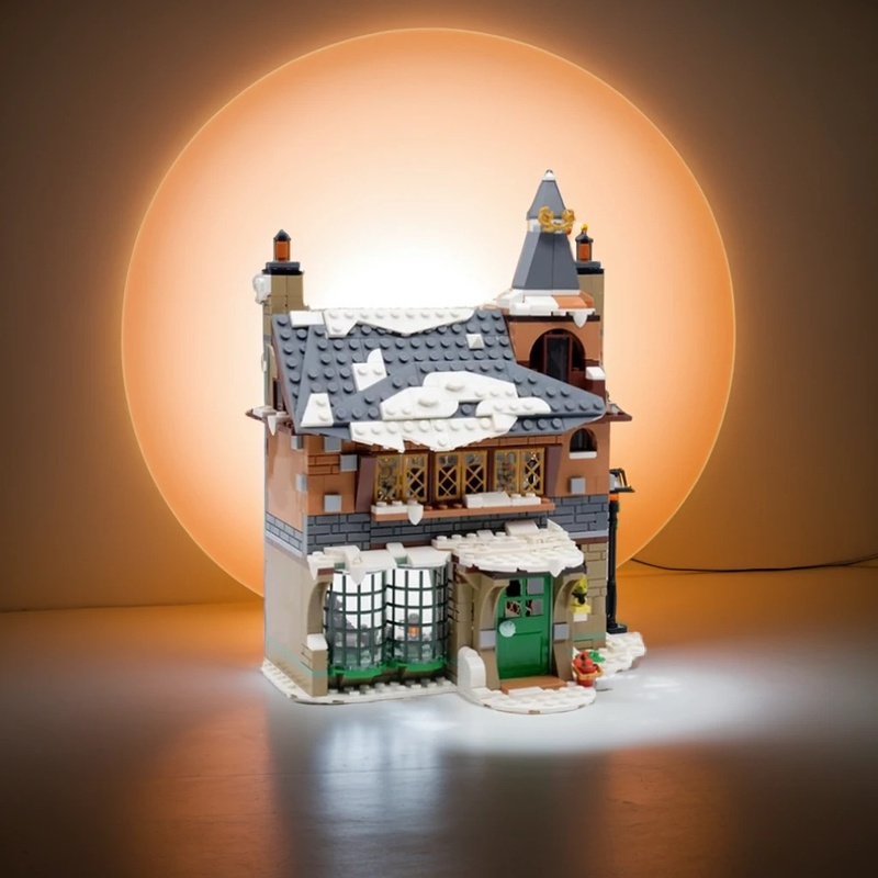691 ชิ้น MOC วิลเลจฤดูหนาว โรง - Art Craft Village บทวิจารณ์และราคา