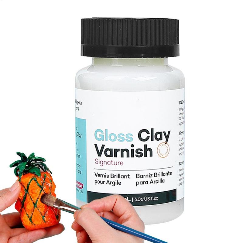 120ML GLOSS Varnish สําหรับ Ai - Air Dry Clay บทวิจารณ์และราคา