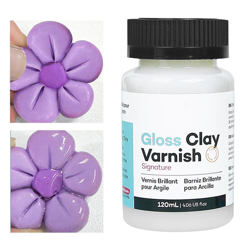 120ML GLOSS Varnish สําหรับ Ai - Air Dry Clay บทวิจารณ์และราคา
