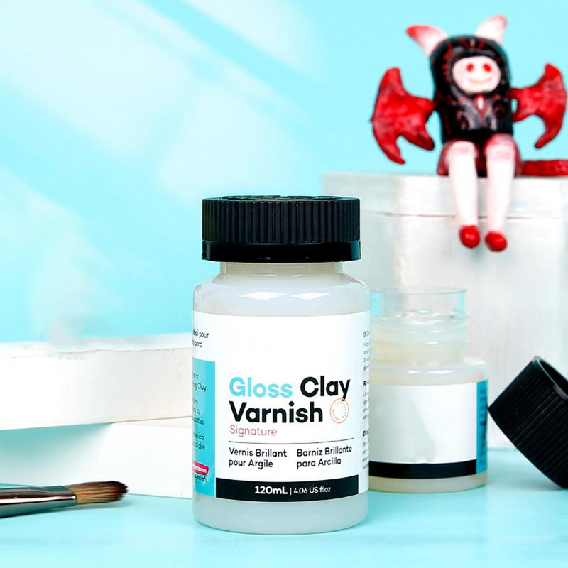 120ML GLOSS Varnish สําหรับ Ai - Air Dry Clay บทวิจารณ์และราคา