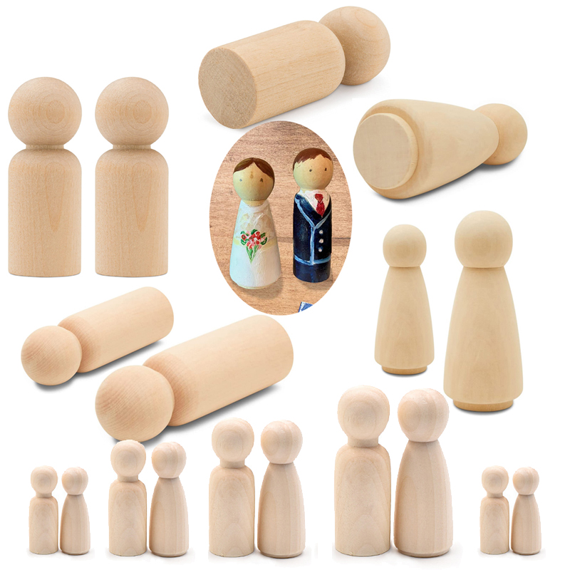 ตุ๊กตาไม้แบบยังไม่เสร็จสมบูรณ์ - Art And Craft For Nursery บทวิจารณ์และราคา