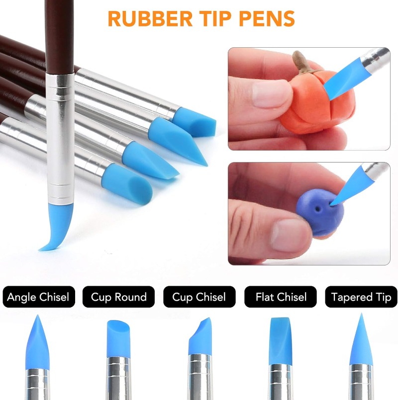 Air Dry Clay ชุดเครื่องมือซิลิ - Air Dry Clay บทวิจารณ์และราคา