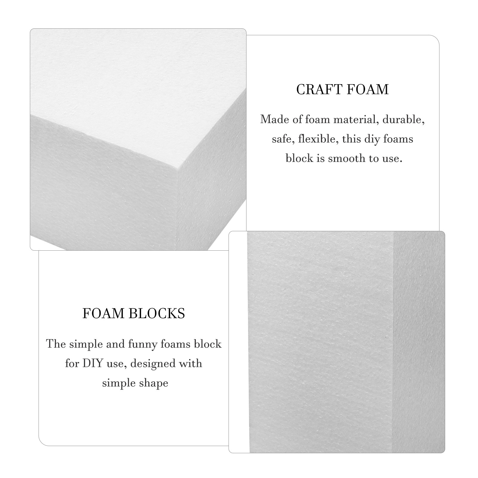 บล็อกโฟมสีขาวสำหรับงานประดิษฐ์ - Art Craft Flower บทวิจารณ์และราคา