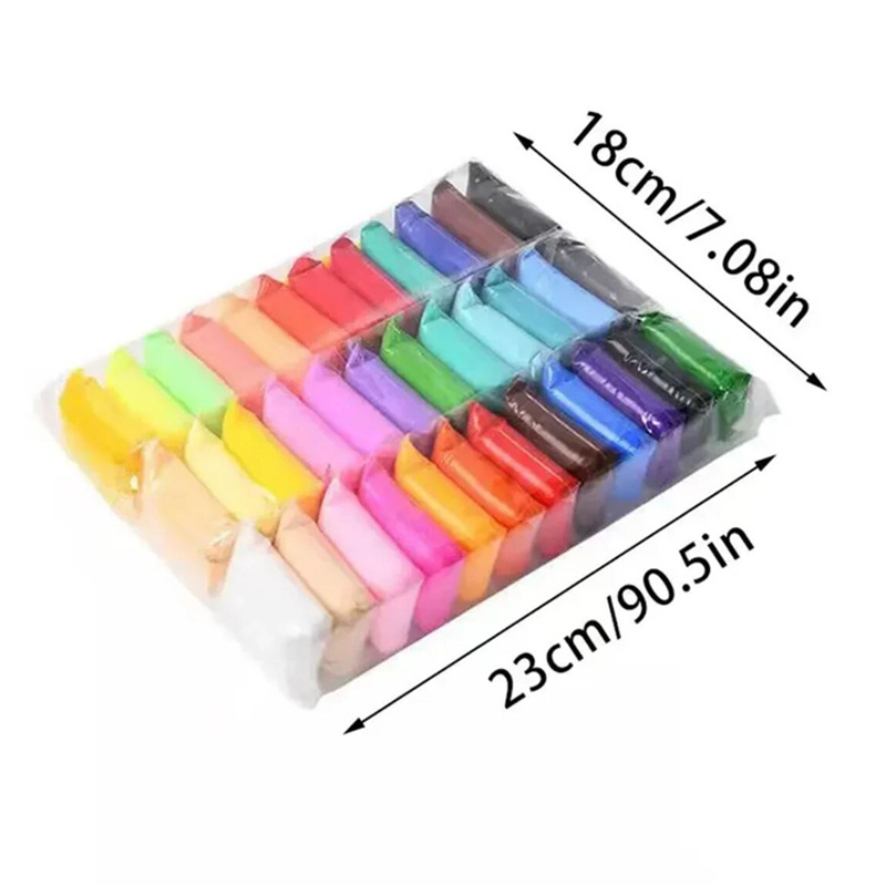 ดินน้ำมันหลากสี 12/24/36 ชิ้น  - Air Dry Clay บทวิจารณ์และราคา