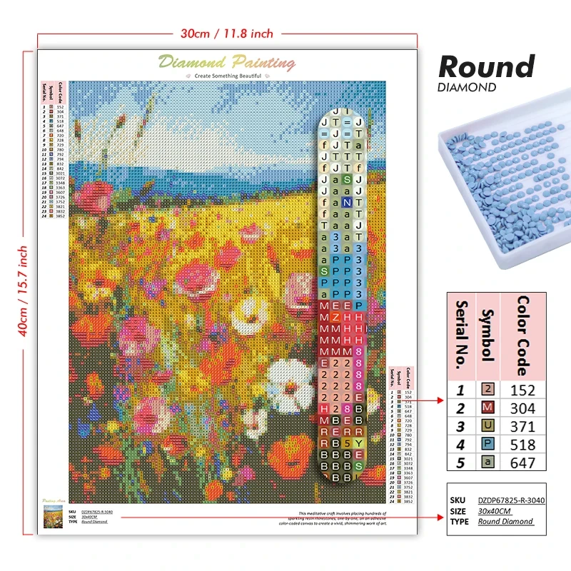ชุดอุปกรณ์วาดภาพเพชร 5D DIY ลา - Art Craft Village บทวิจารณ์และราคา