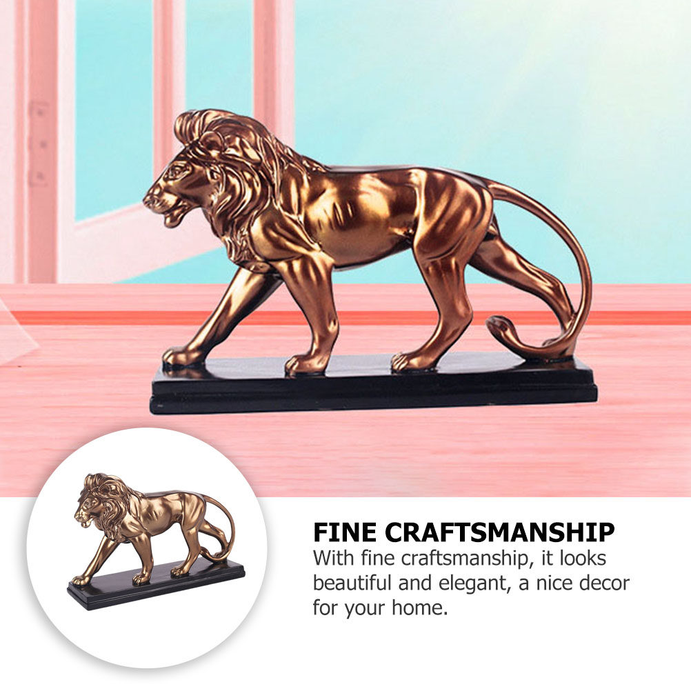 รูปปั้นสิงโตเรซิน 1 ชิ้น ของตก - Art Craft Decoration Ideas บทวิจารณ์และราคา