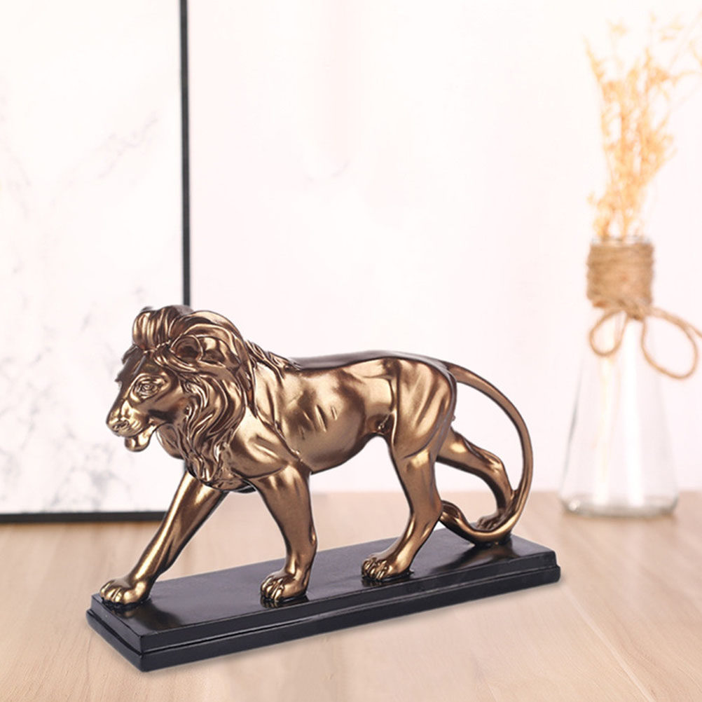 รูปปั้นสิงโตเรซิน 1 ชิ้น ของตก - Art Craft Decoration Ideas บทวิจารณ์และราคา