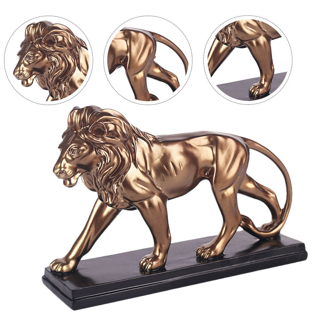 รูปปั้นสิงโตเรซิน 1 ชิ้น ของตก - Art Craft Decoration Ideas บทวิจารณ์และราคา