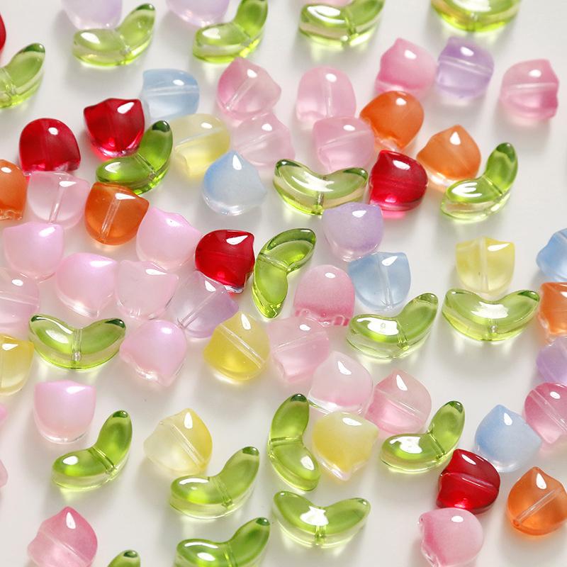 ลูกปัดแก้วลายดอกไม้ 30 ชิ้น หล - Art Craft Flower บทวิจารณ์และราคา
