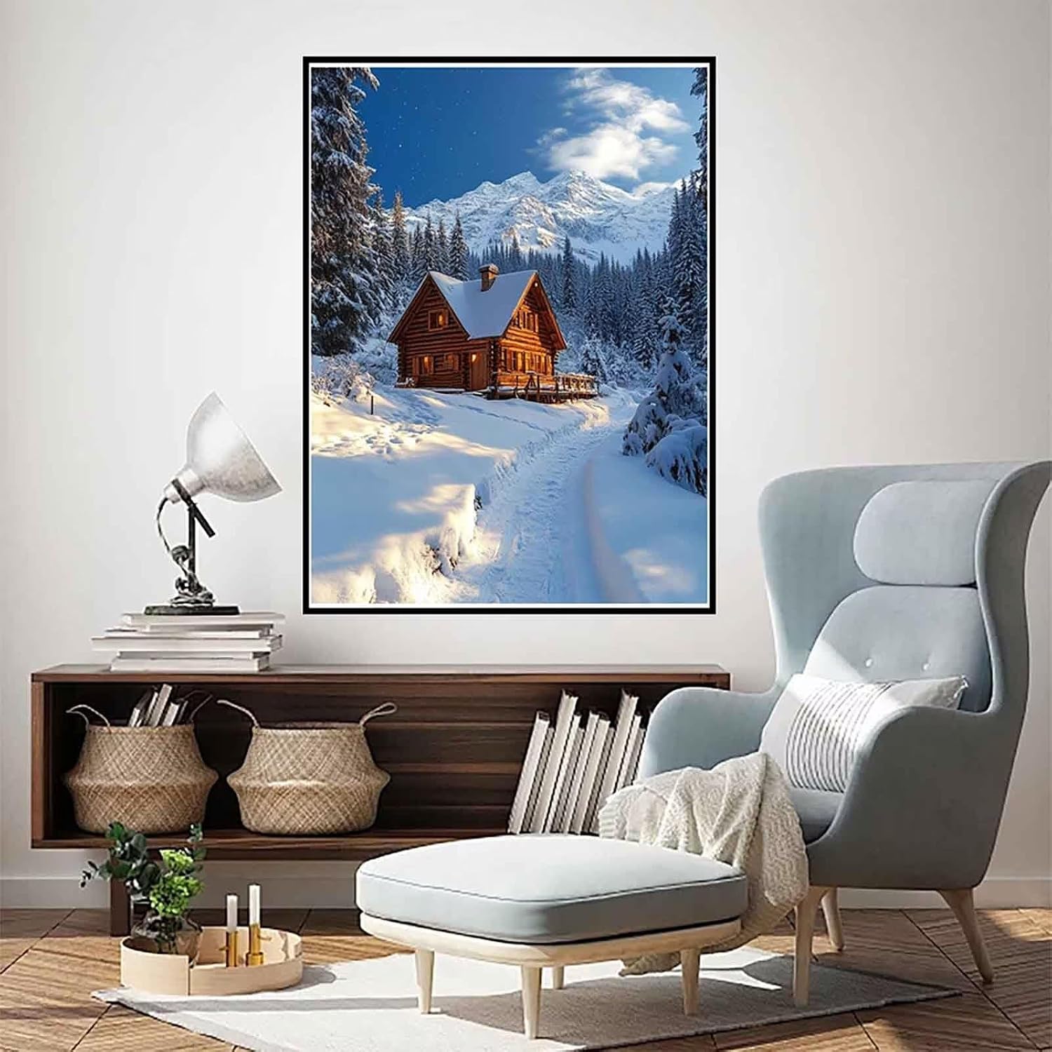ชุดงานศิลปะเพชรสำหรับฤดูหนาวสำ - Art Craft Winter บทวิจารณ์และราคา