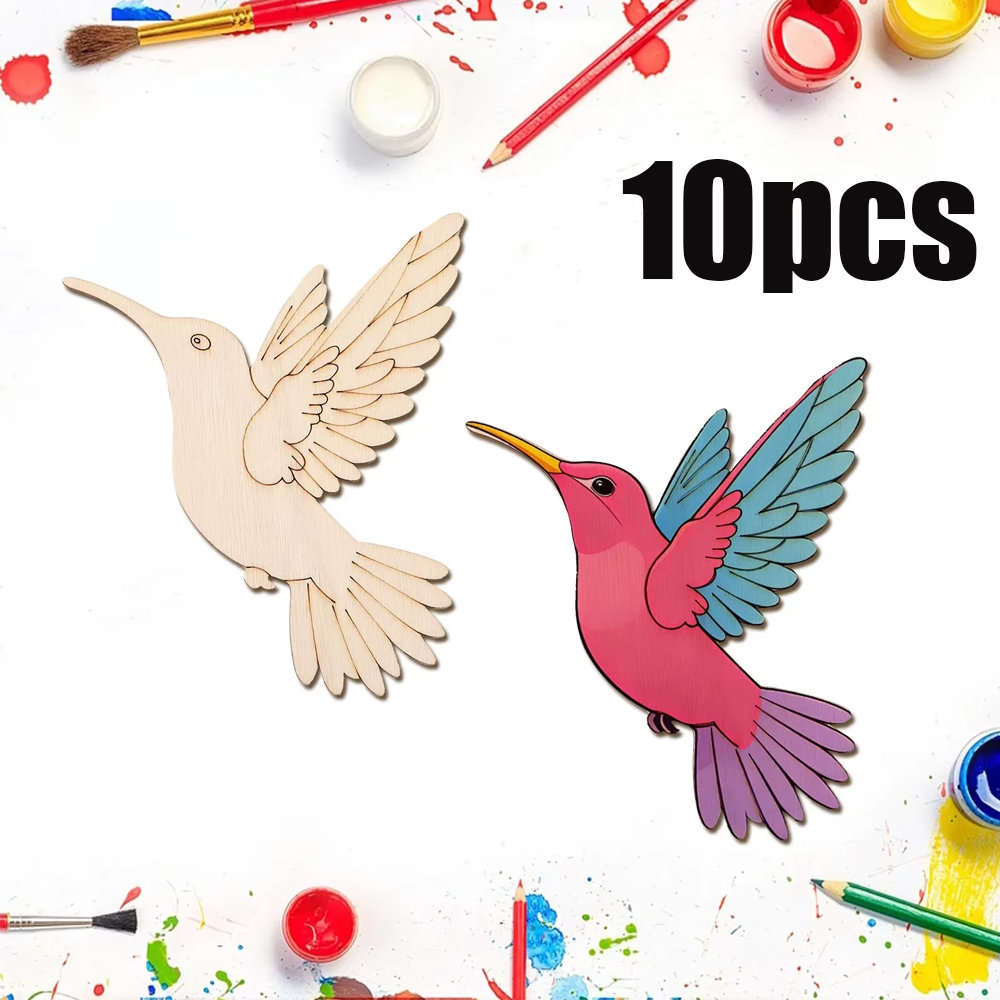 ชุดงานฝีมือไม้รูปสัตว์และนก 10 - Art Craft Home บทวิจารณ์และราคา