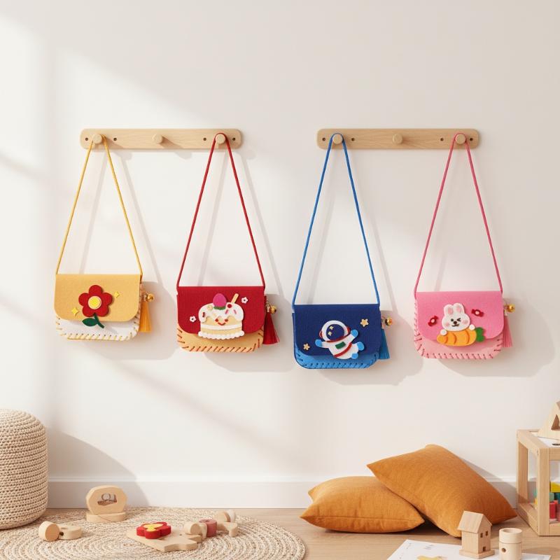 ชุดทำกระเป๋าผ้าสักหลาดสำหรับเด - Art Craft Toys บทวิจารณ์และราคา