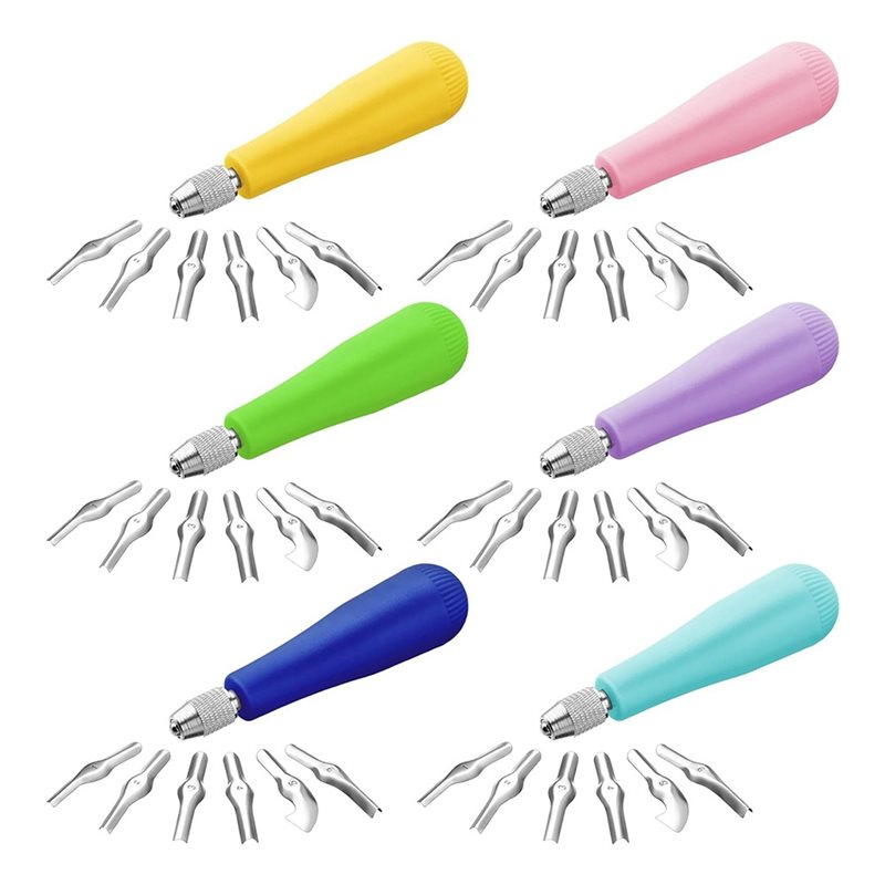 ชุดเครื่องมือตัดลินโอเลียม B14 - Linocut Carving Tool บทวิจารณ์และราคา