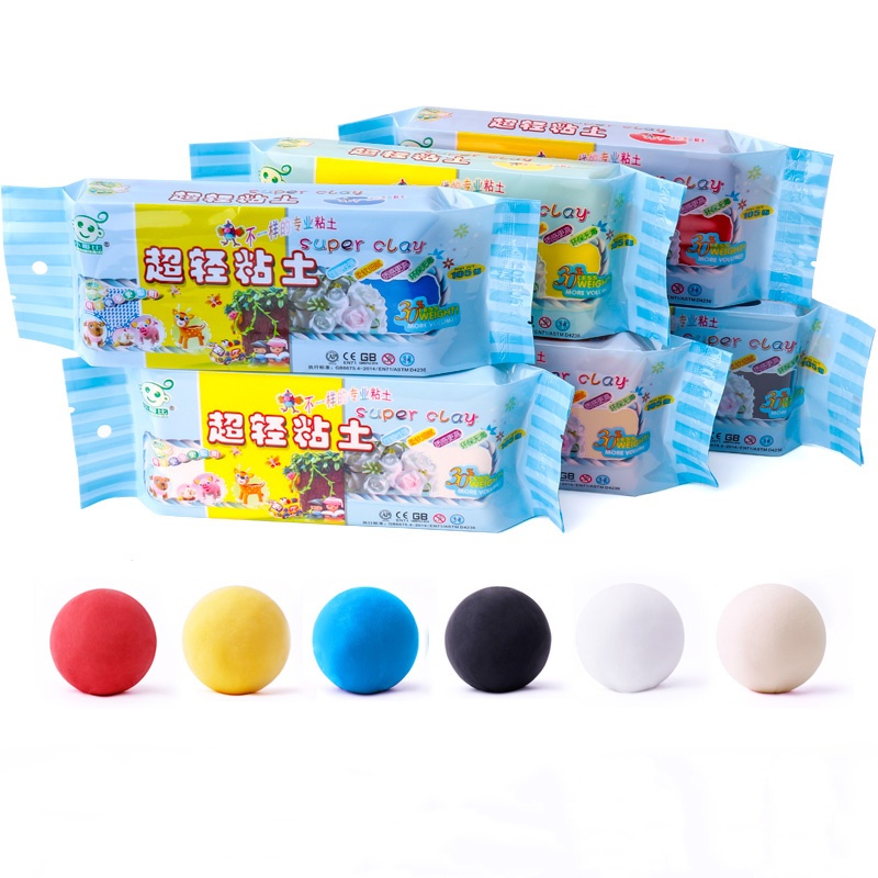 ตุ๊กตาของเล่นดินเหนียวที่มีน้ำ - Air Dry Clay บทวิจารณ์และราคา