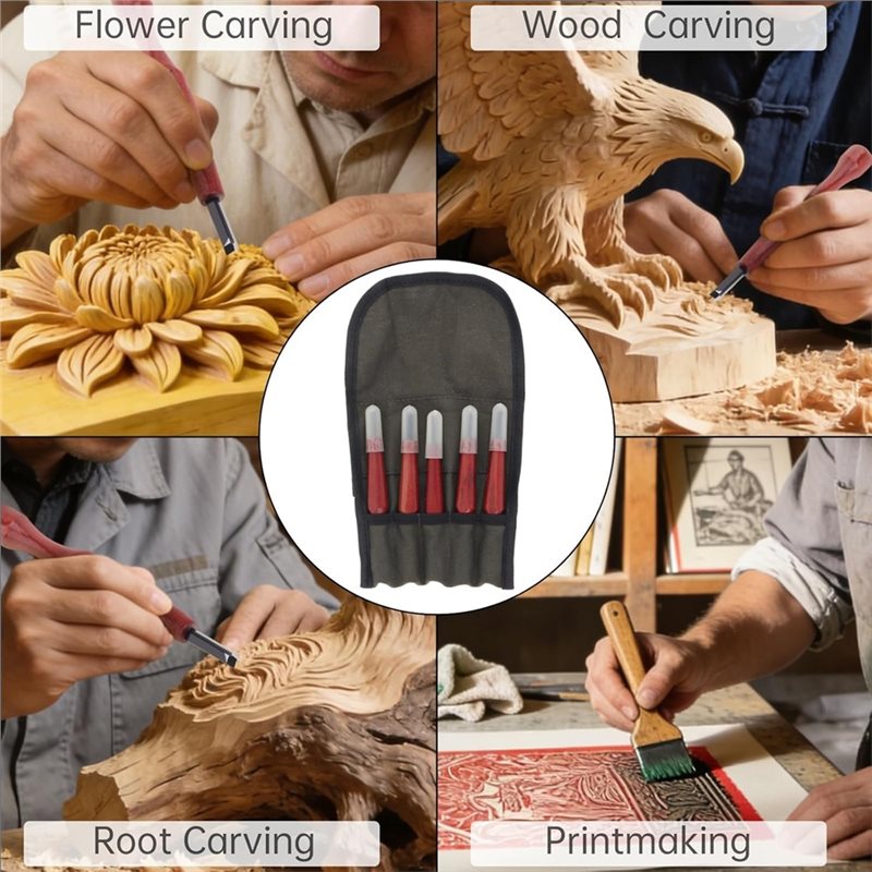 A34R ชุดเครื่องมือแกะสลักไม้รู - Linocut Carving Tool บทวิจารณ์และราคา