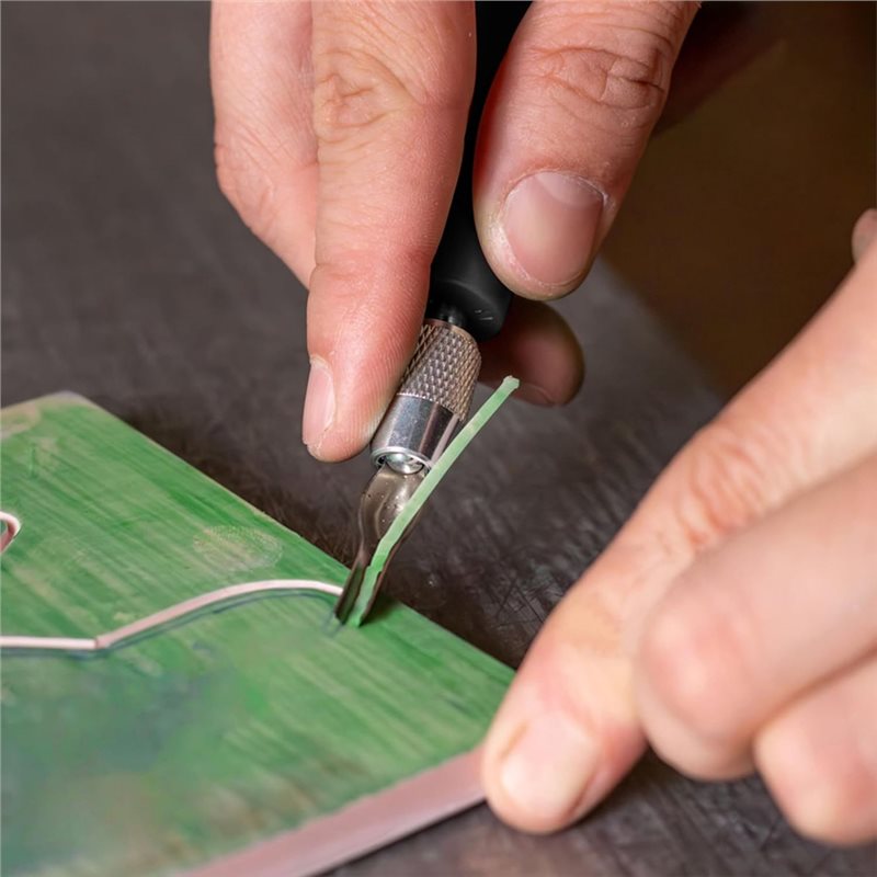 ชุดเครื่องมือแกะสลักลินโนเลียม - Linocut Carving Tool บทวิจารณ์และราคา