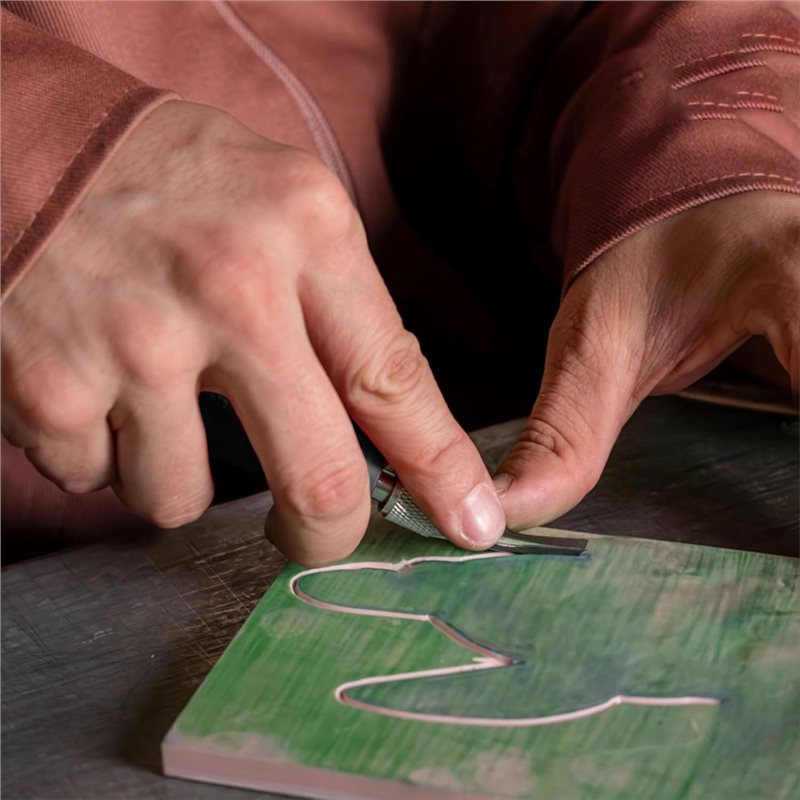 ชุดเครื่องมือแกะสลักลินโนเลียม - Linocut Carving Tool บทวิจารณ์และราคา
