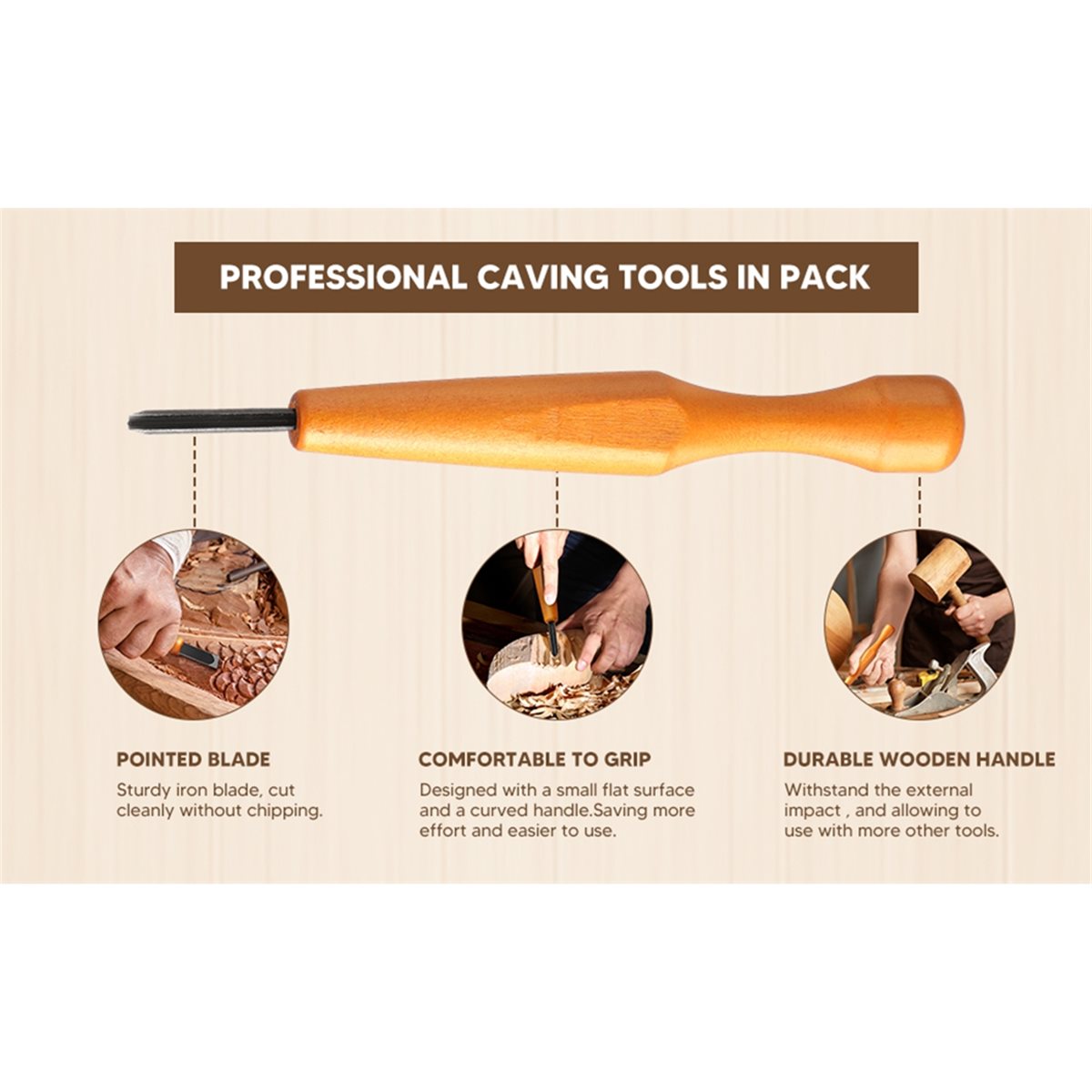 ชุดเครื่องมือแกะสลัก 5 ชิ้น -  - Linocut Carving Tool บทวิจารณ์และราคา