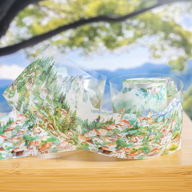 ชุดเทป PET ลายหมู่บ้าน 6 ม้วน  - Art Craft Village บทวิจารณ์และราคา