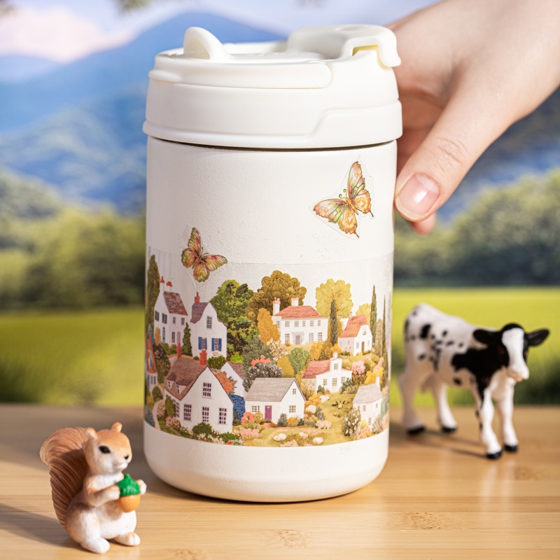 ชุดเทป PET ลายหมู่บ้าน 6 ม้วน  - Art Craft Village บทวิจารณ์และราคา