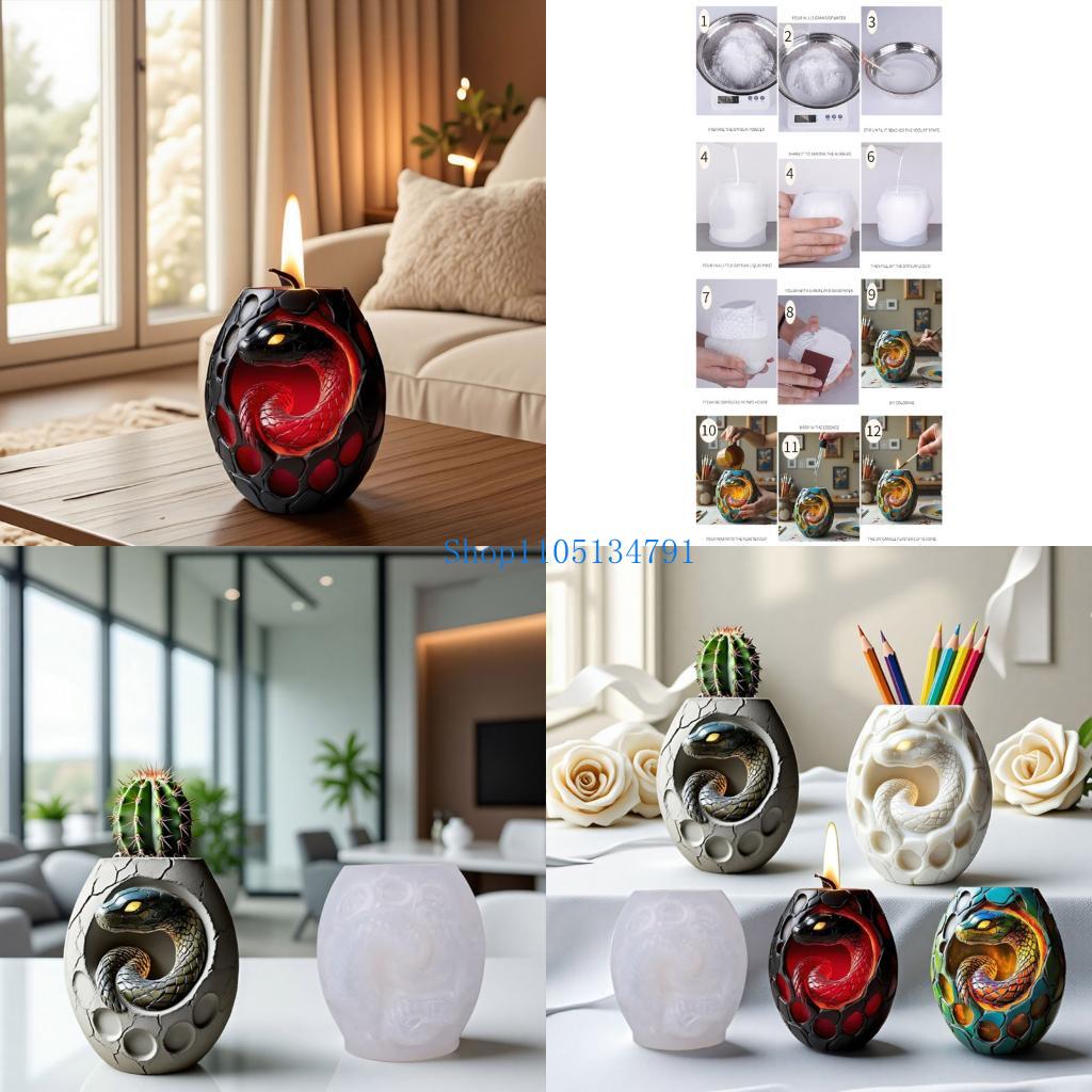 98km สร้างสรรค์รูปแบบงูซิลิโคน - Art Craft Decoration Ideas บทวิจารณ์และราคา